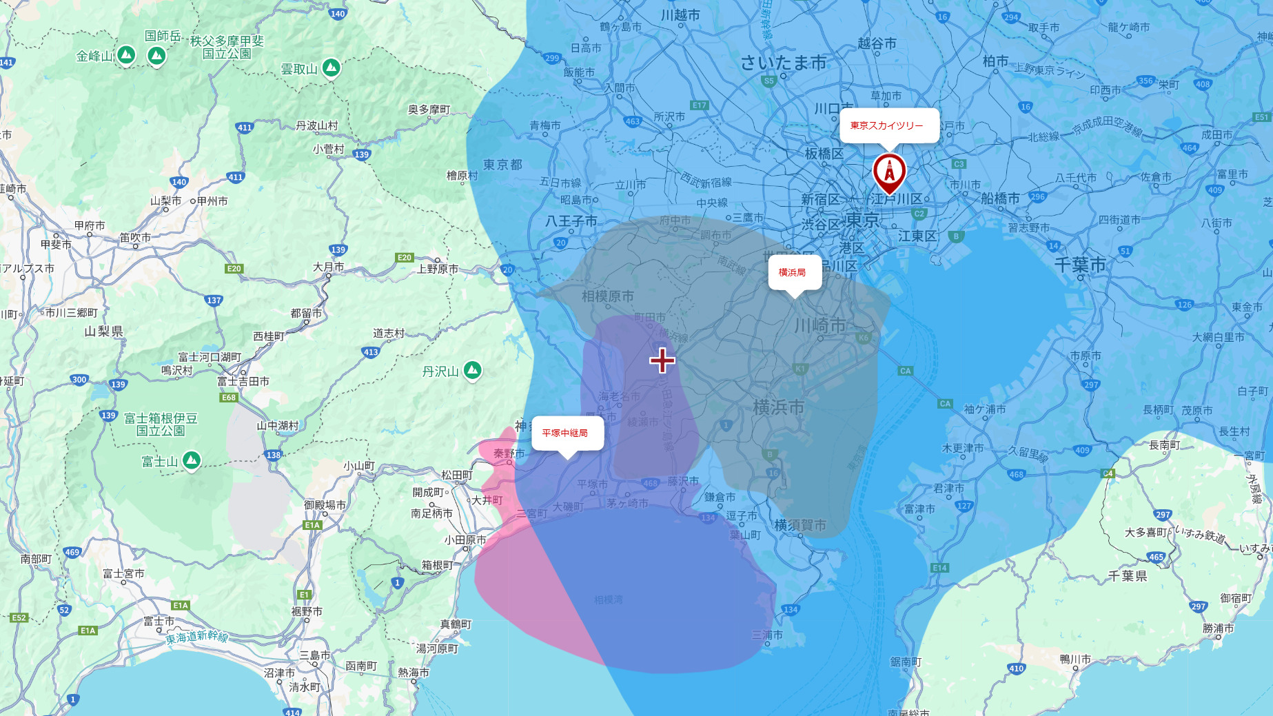 大和市の電波事情